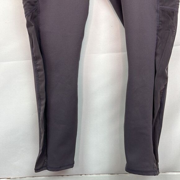 Fabletics Dusty purple mesh accent leggings with pockets EUC - Picture 7 of 14